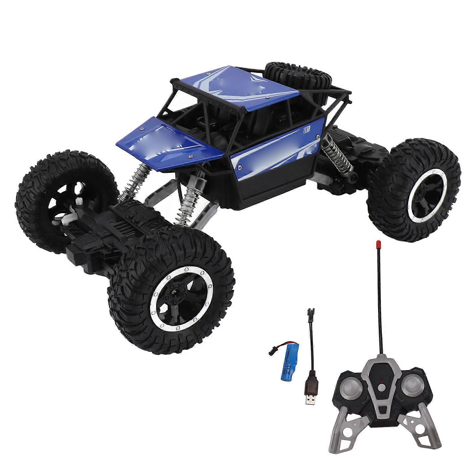 1:18 RC משאית שטח 4WD 2.4Ghz סורק שלט רחוק עמיד בפני זעזועים לכל ילדי השטח