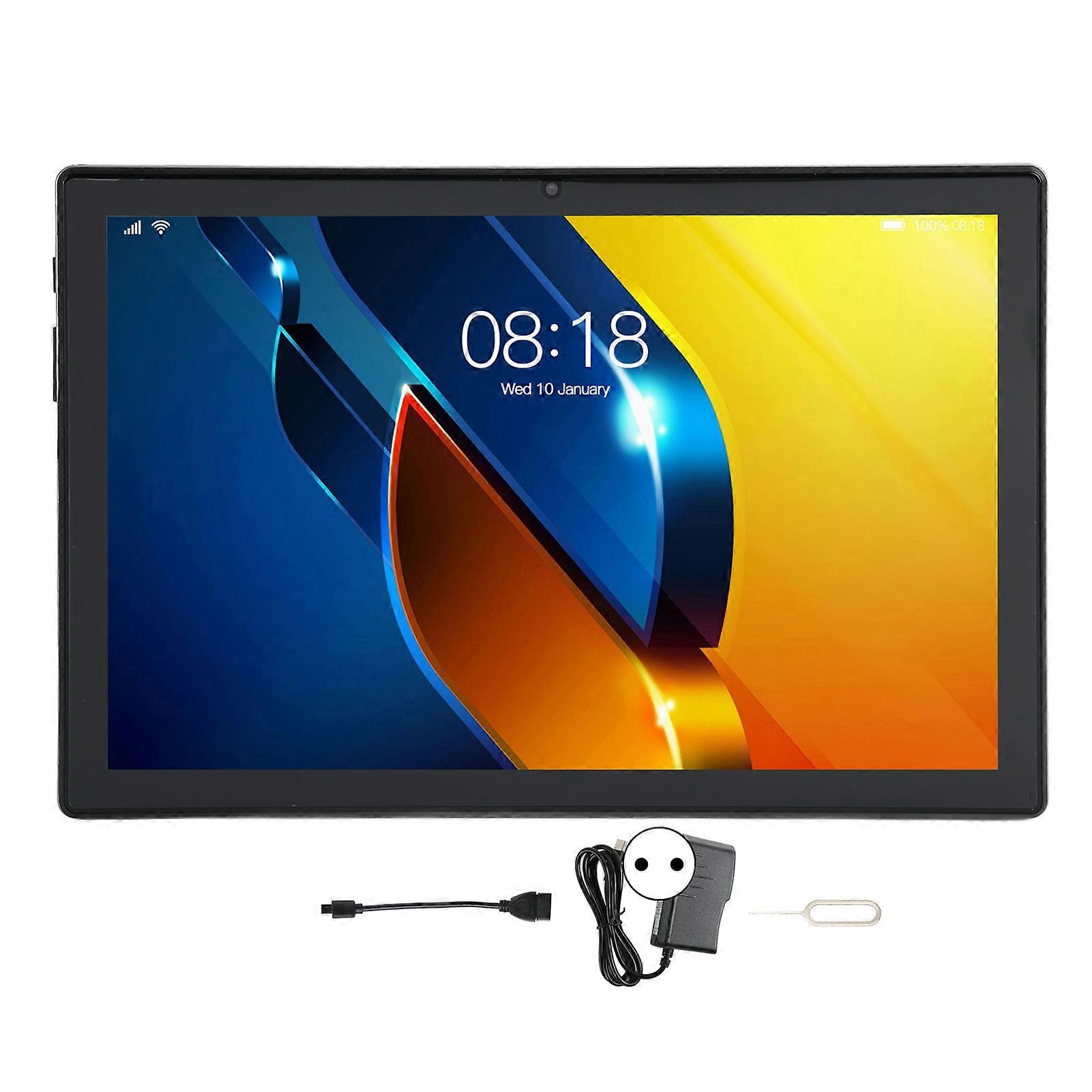 10in for Android 11 Silver Grey 8 Core CPU 6GB 128GB 1920x1200 IPS 4G Calling 2.4G 5G Dual Band WiFi Tablet