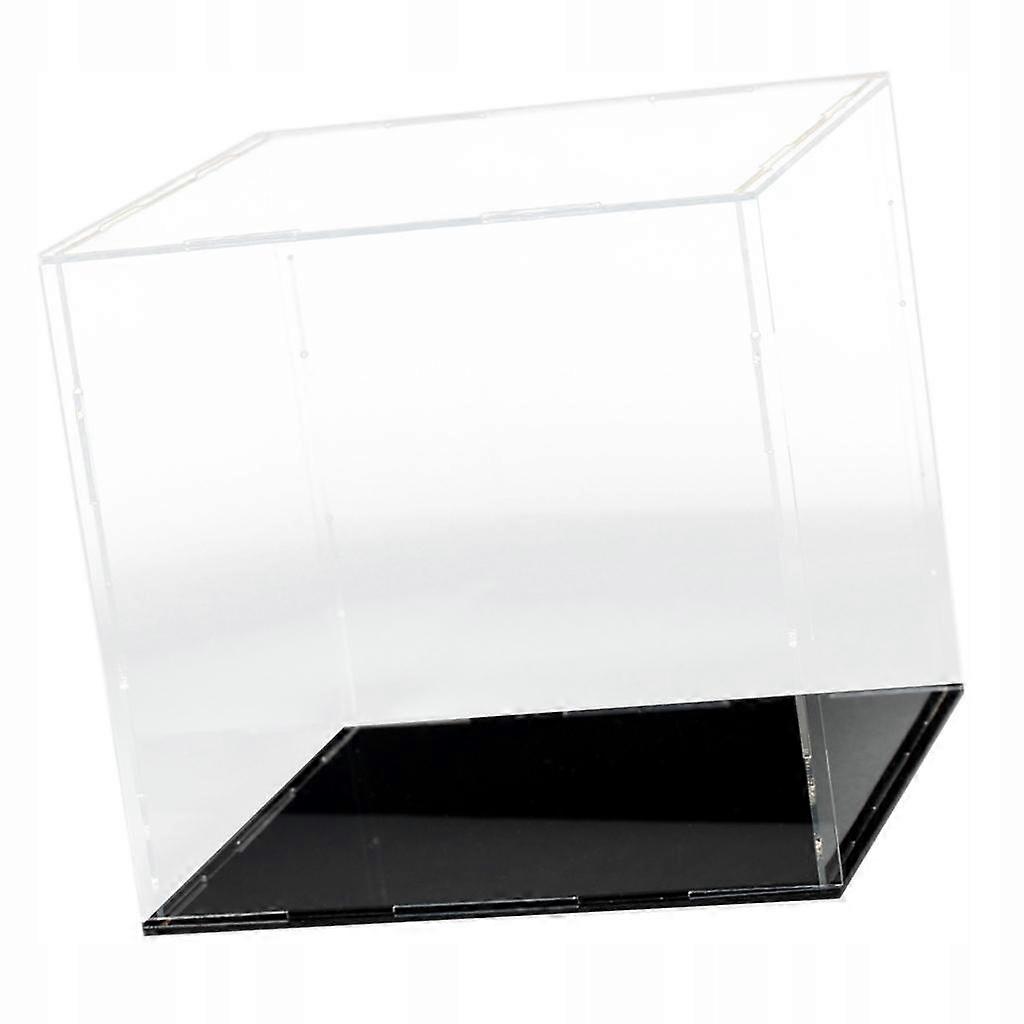 Dustproof Acrylic Cube Display Case Collectibles