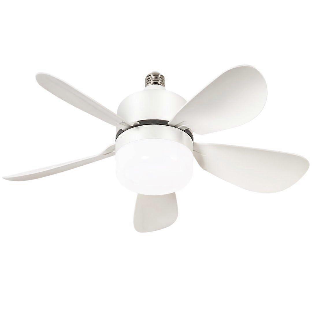 16" Ceiling Fans With Lights And Remote, Modern Low-Profile White Flush-Mount Ceiling Fan With Color Temperature Change
