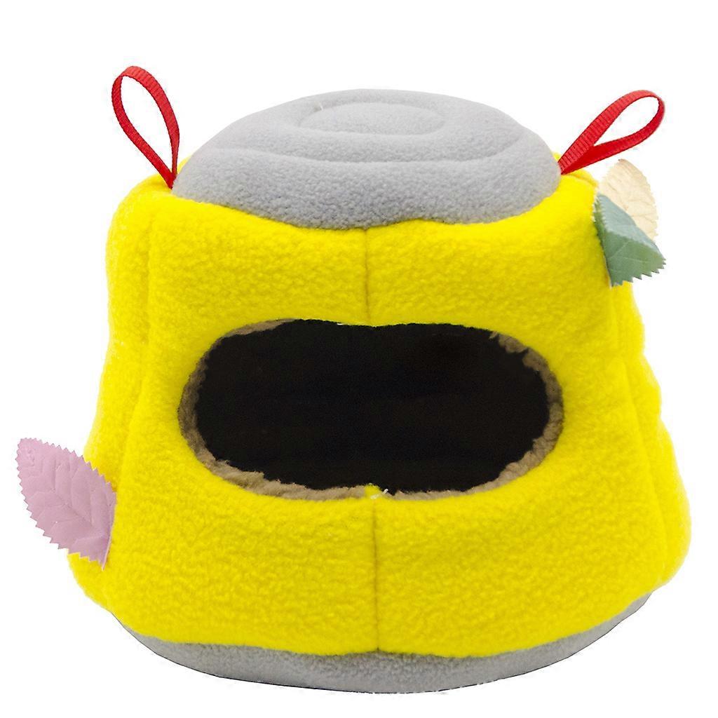 Bird Hammock Plush Hanging Cave Shed Happy Hut Winter Warm House Small Animals Hideaway for Hamsters Budgies Conures