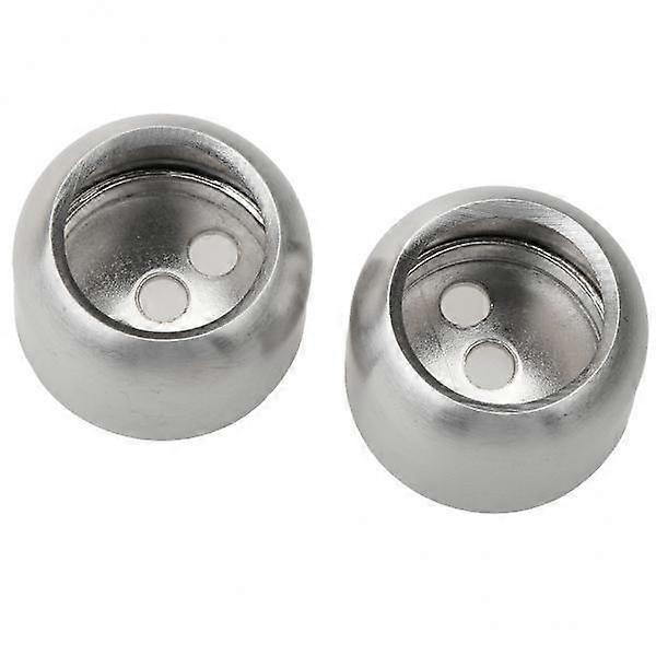 Premium Closet Rod Bracket Kit - 25mm Inner Diameter