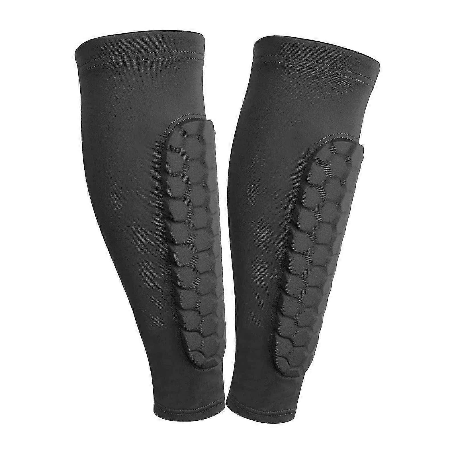 1 زوج من وسادات حراس شين لكرة القدم للأطفال الشباب الكبار جوارب العجل واقية معدات كرة القدم في الهواء الطلق للرجال والنساء