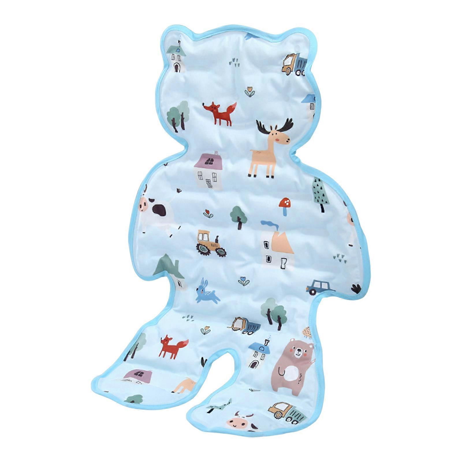 Stroller Pad Cooling Insert Breathable Insert Refreshing Stroller Cushions Lightweight Insert Lightweight Pushchair Pad