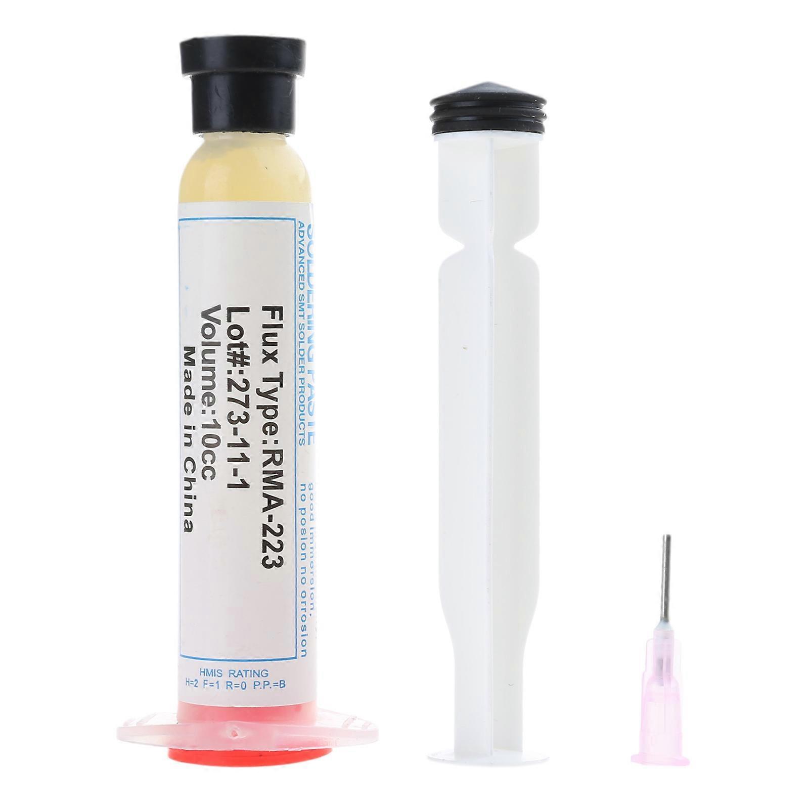 RMA-223 Soldering Paste Lead-free Flux Use with Existing Rework Equipment for Temp Controlled Soldering Irons for BGA