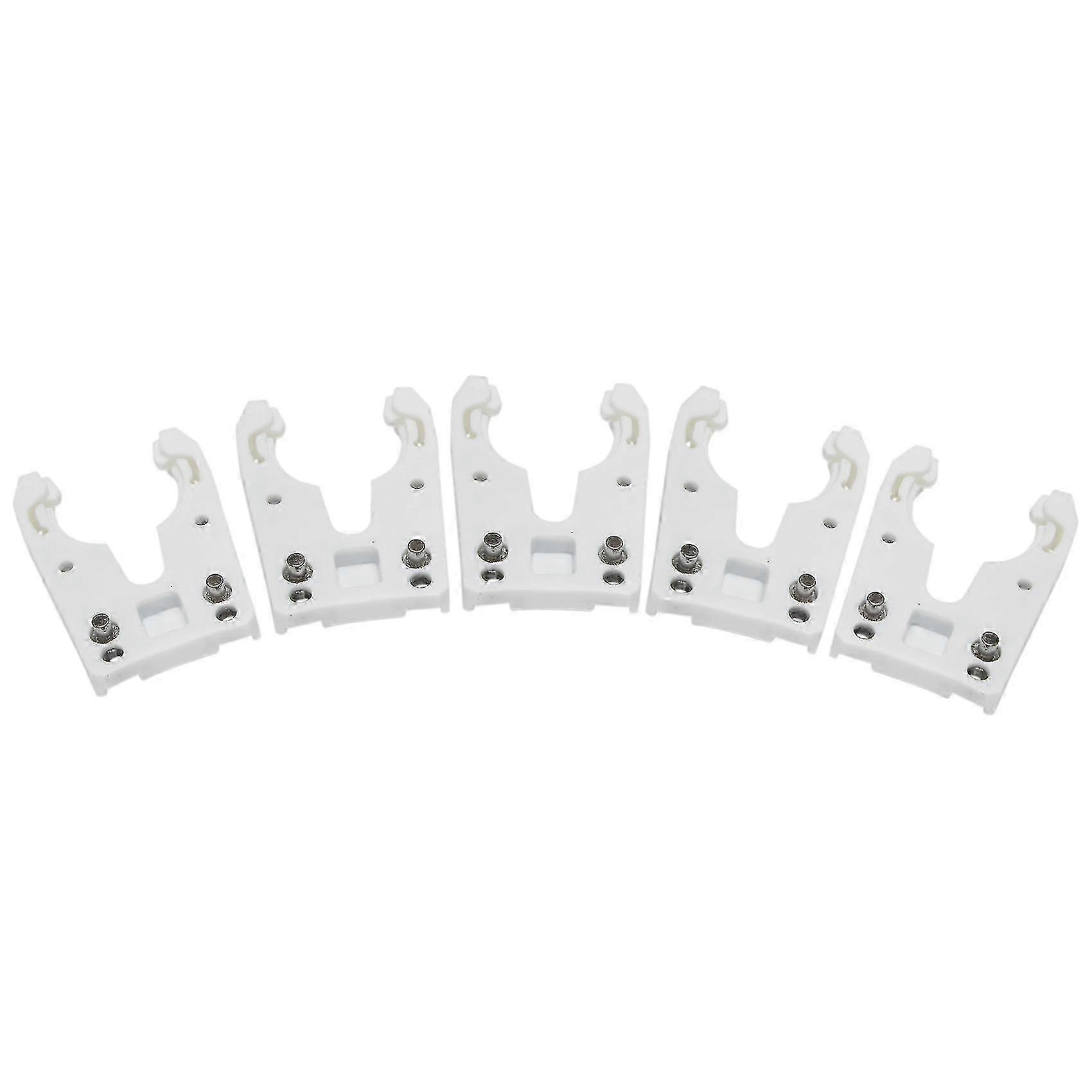 5pcs Iso30 Tool Holder with Iron+ABS Flame Proof Rubber Claw