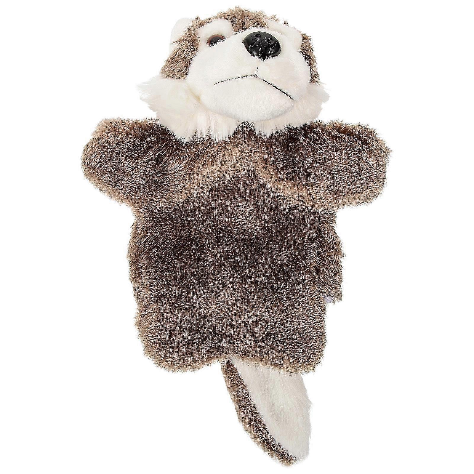 Muppet Hand Puppets for Kids - Soft Storytelling Puppets (27x14cm, Grey)