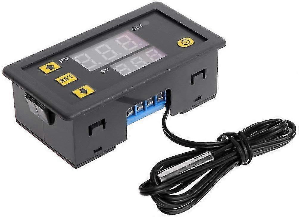 High-Temperature Alarm Digital Thermostat Controller W3230 12V 20A Regulating with LCD Display