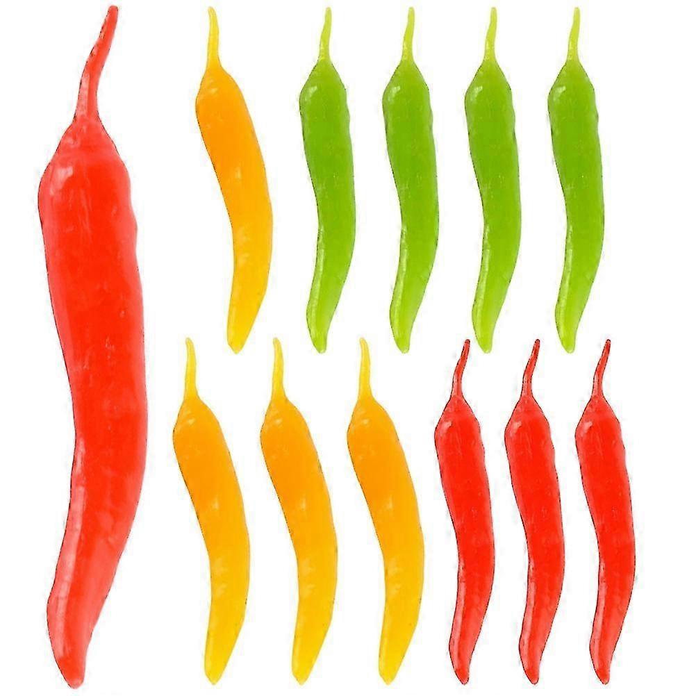 30pcs Artificial Pepper Realistic Peppers Artificial Small Pepper Models