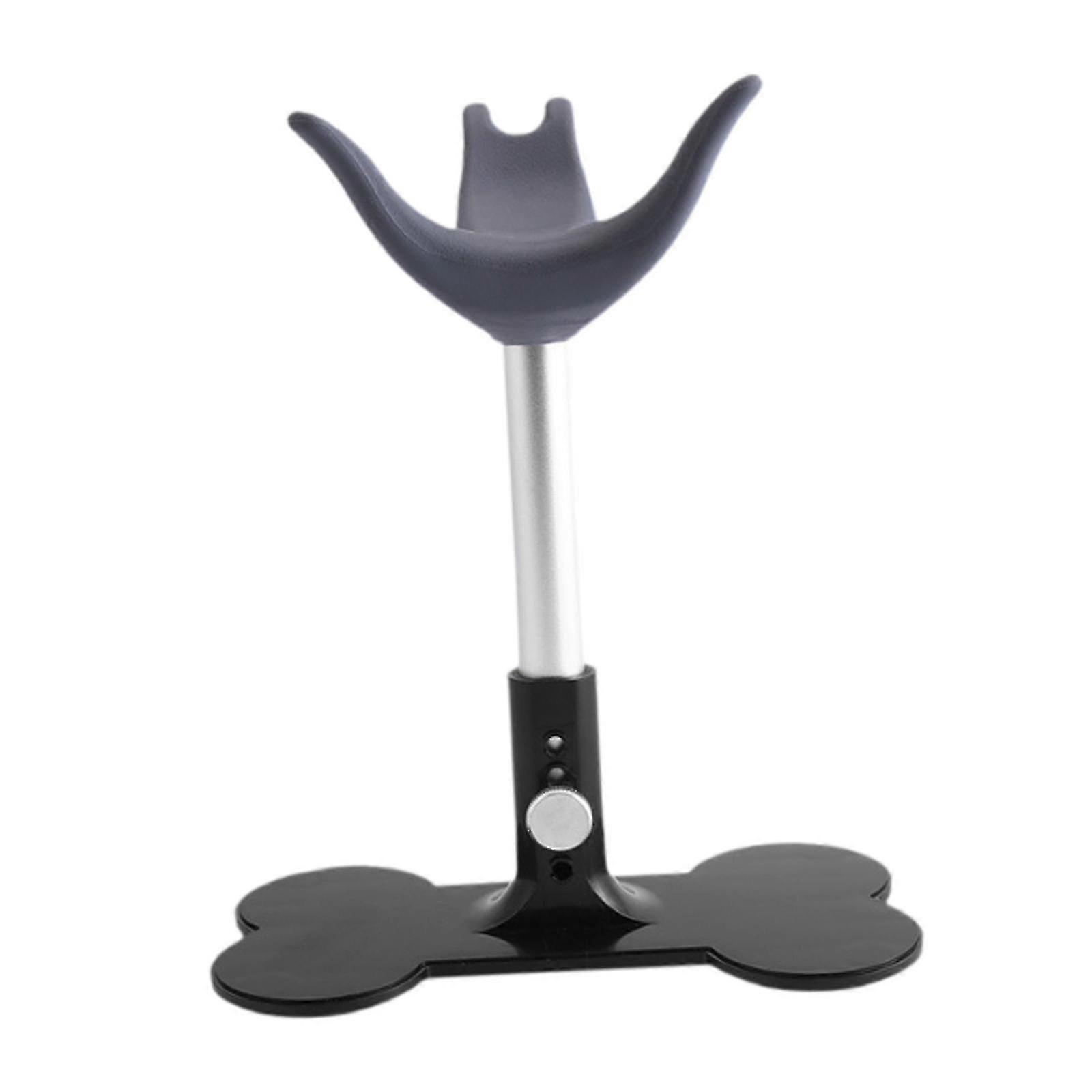 Soft Dog Seat for Pet Grooming and Showering, Adjustable Auxiliary Standing Bracket Compatible with Various Dog Breeds, Grey Color