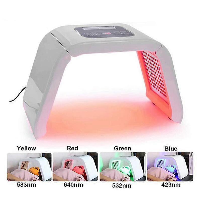 7 Color PDT LED Photon Mask Heating Therapy Facial Body SPA Machine Freckle Removal Anti Wrinkle Lift Whitening Rejuvenation