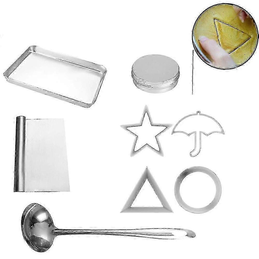 Cake cutters for squid game - 9pc sugar cookie mold