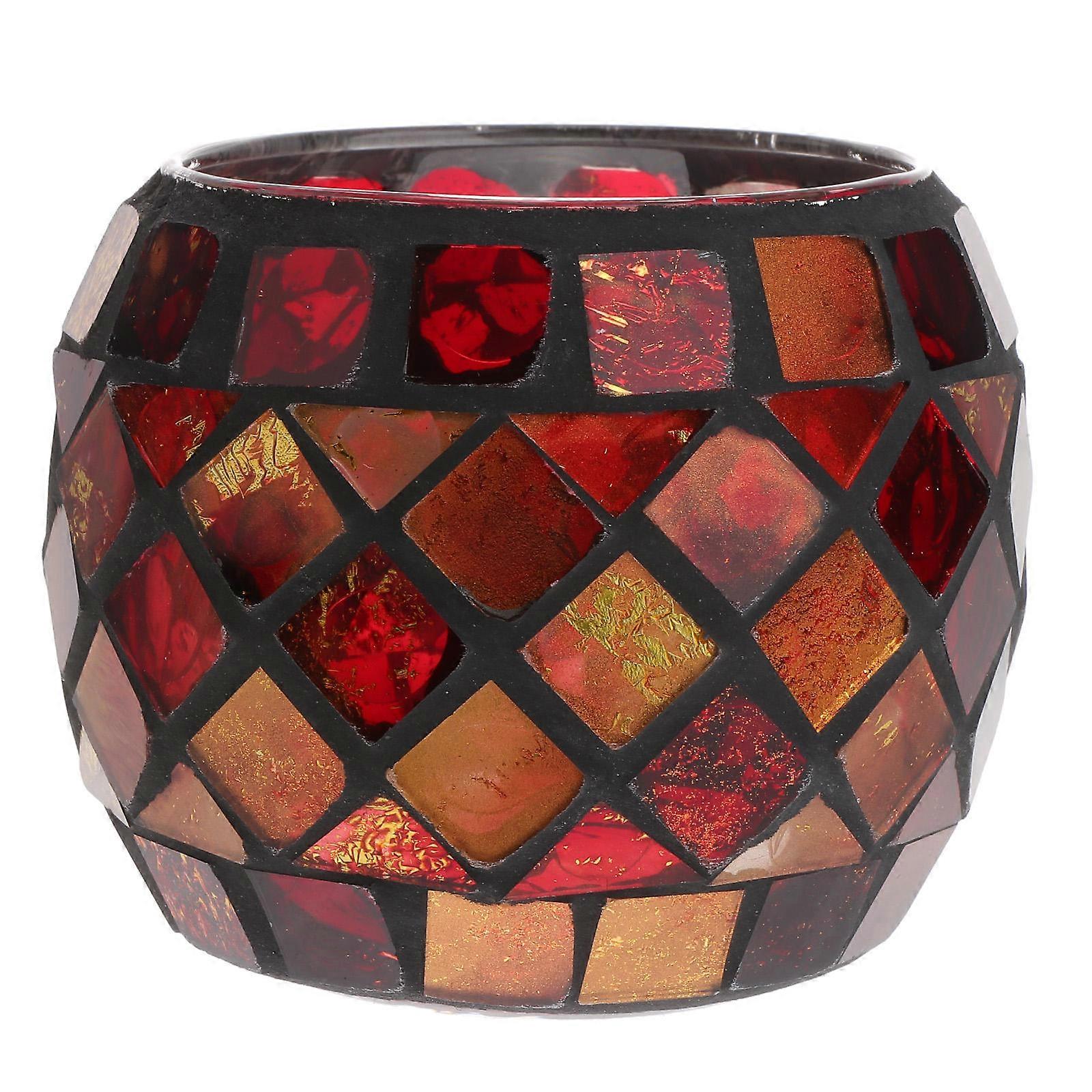Elegant Handmade Glass Tealight Holders for Candlelight Dinners, Home Decor, and Special Occasions – Unique Design Creates a Warm Atmosphere (Candles
