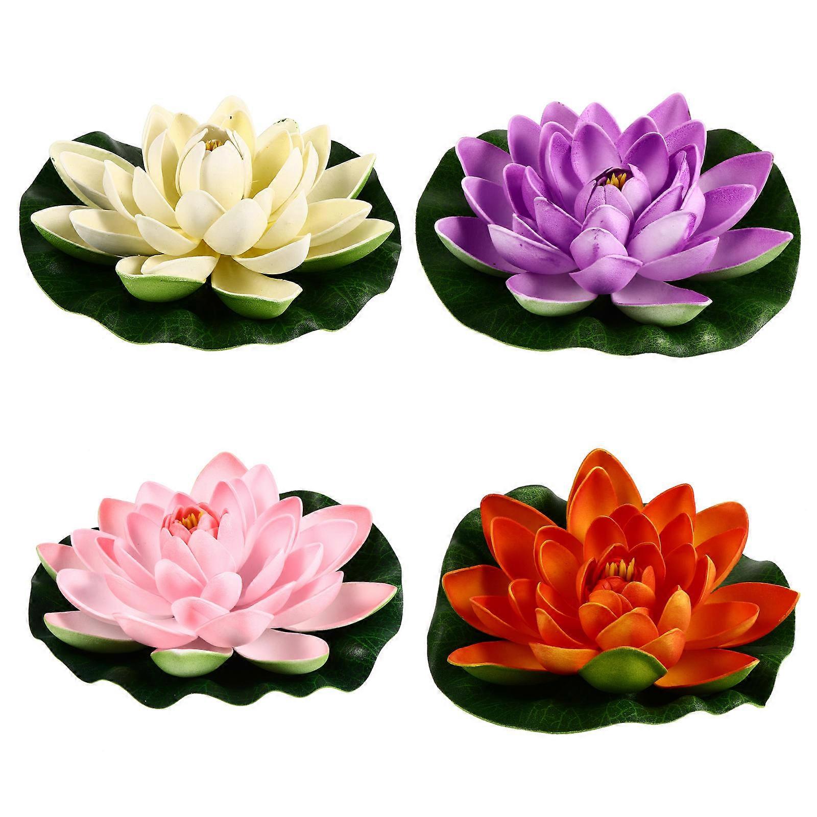 Nature-Inspired Water Lily Sets, Perfect for Adding Charm to Outdoor Settings