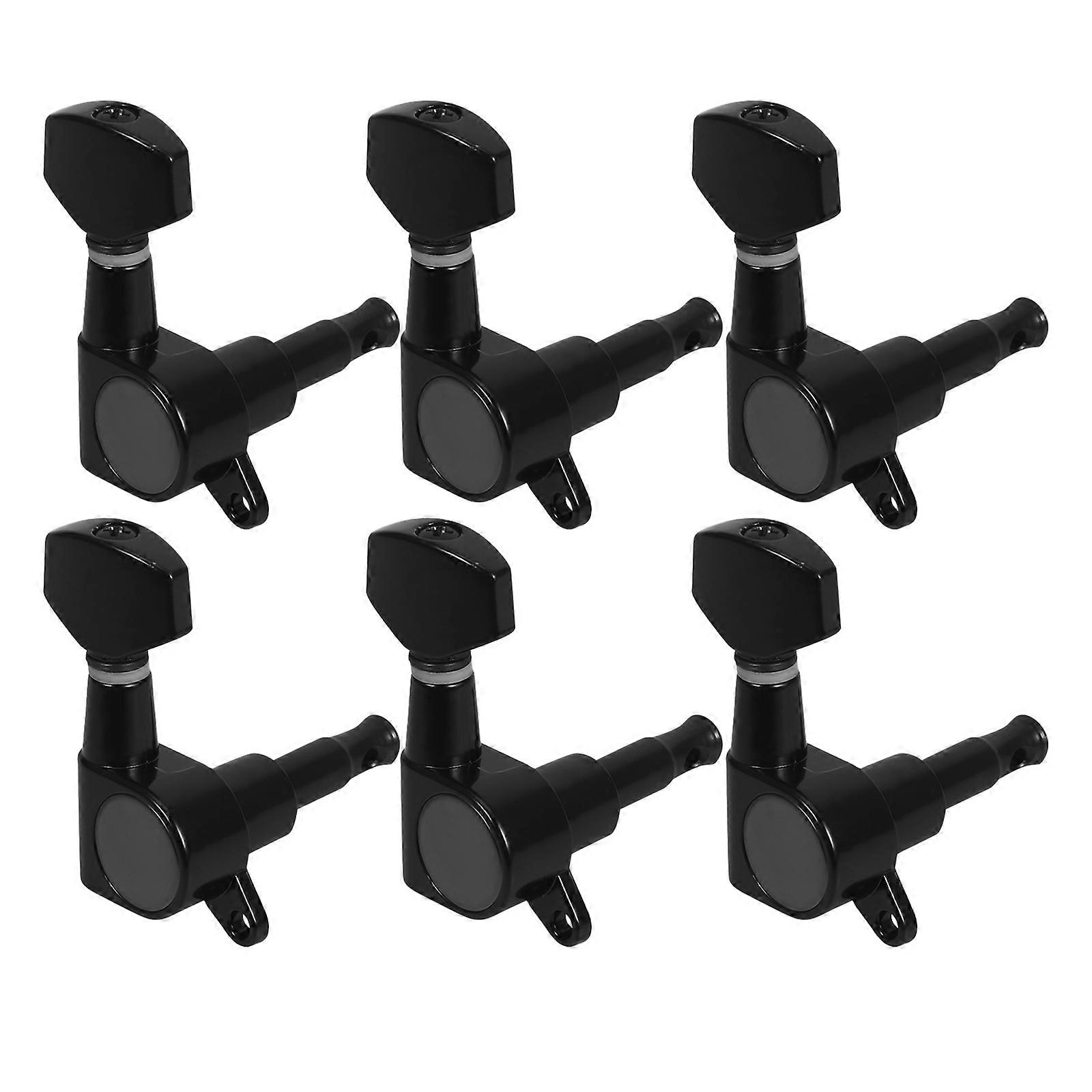6pcs Acoustic Guitar Tuning Pegs – Durable, Lightweight Keys for Stable Tuning, Suitable for Beginners and Multiple Performance Settings