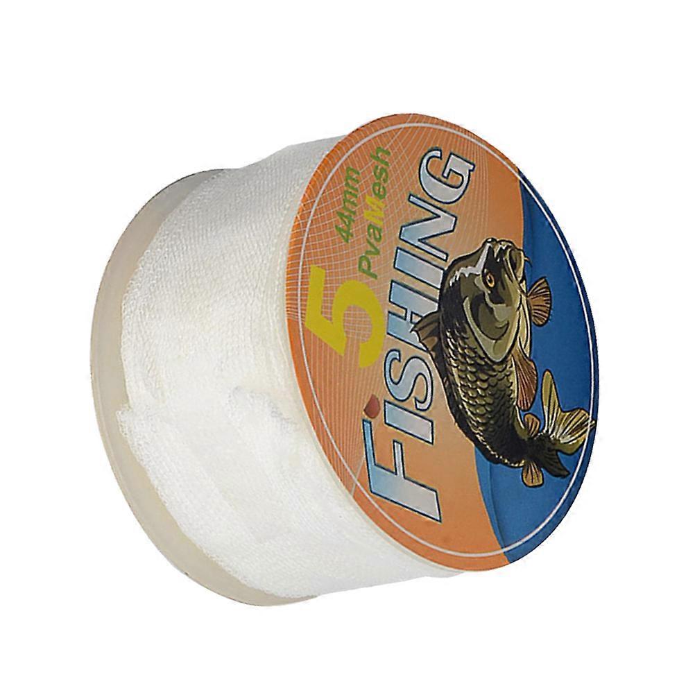 Pva Mesh For Fishing Carp Fishing Tackle Water Dissolving Bag 44mm 5M 1Pcs