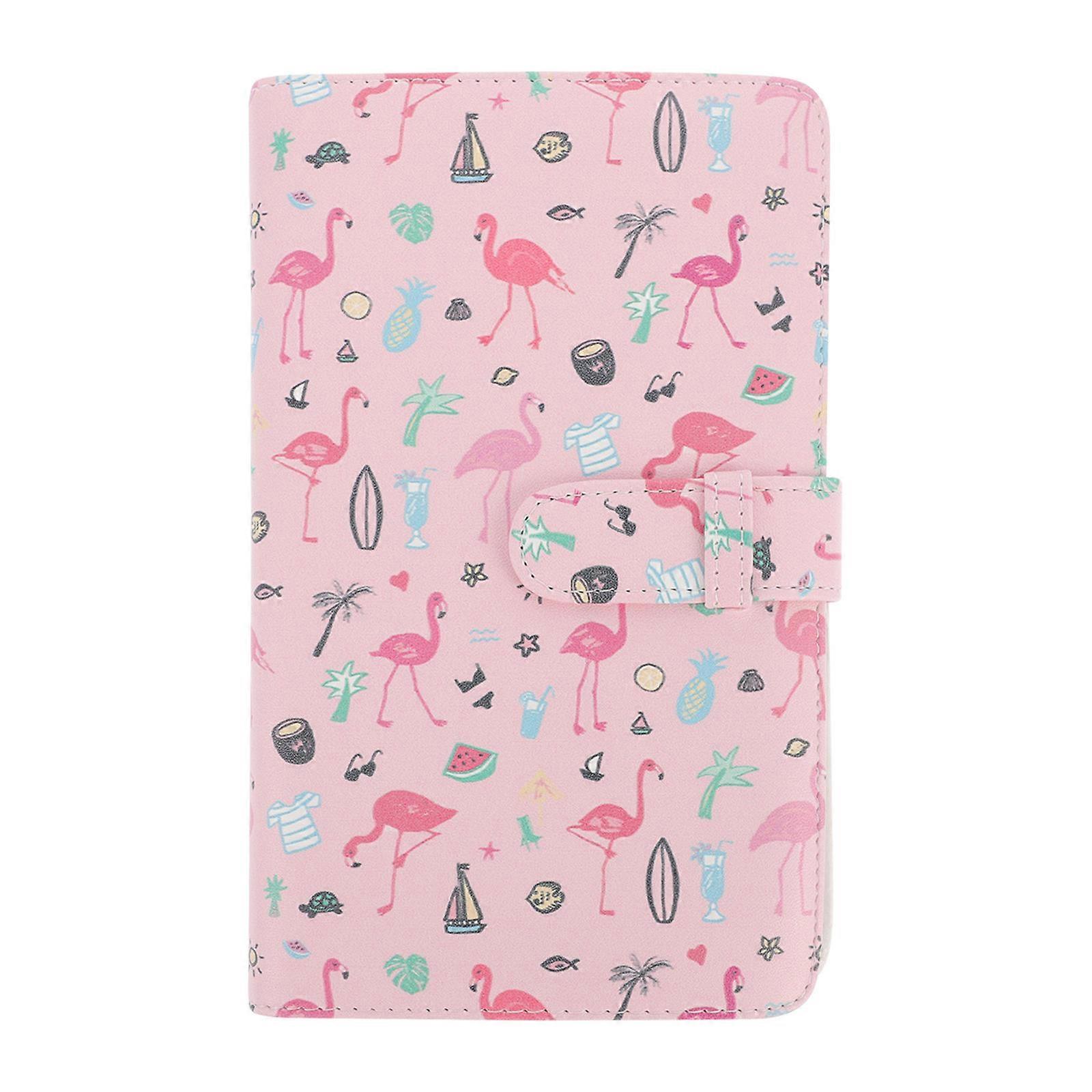 Scrapbook Photo Album Stamp Album For Collectors Rectangular Shape Plastic Material 7.47X4.72X0.98INCH Scratch Resistance 1Pc