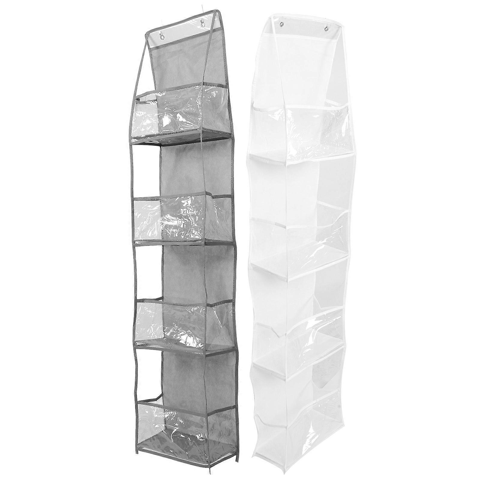 Handbag Storage Organizer For School Use Non-Woven Cloth Toy Storage 2Pcs