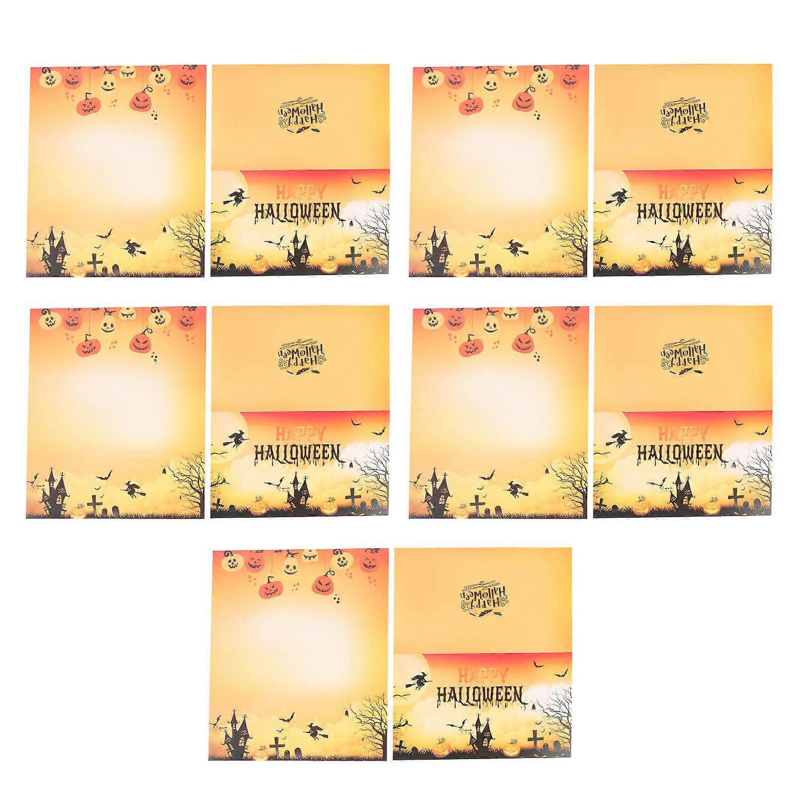 10pcs Halloween Place Cards with Unique Designs for Party Decorations, Table Settings, and Holiday Gatherings