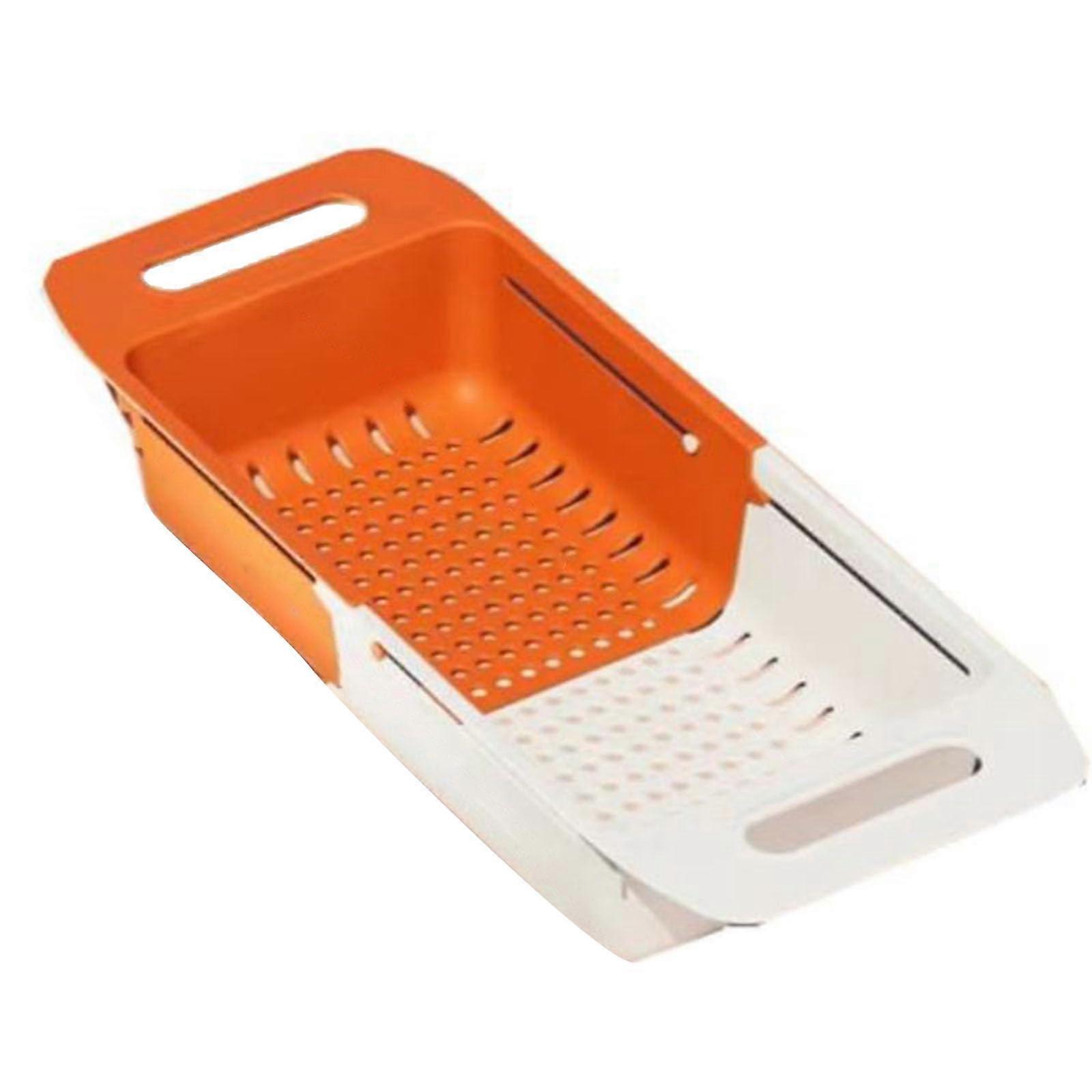 Plastic Kitchen Sink Upper Storage Rack for Waterproof Fruit and Vegetable Organization, Kitchen Shelf, Durable Design