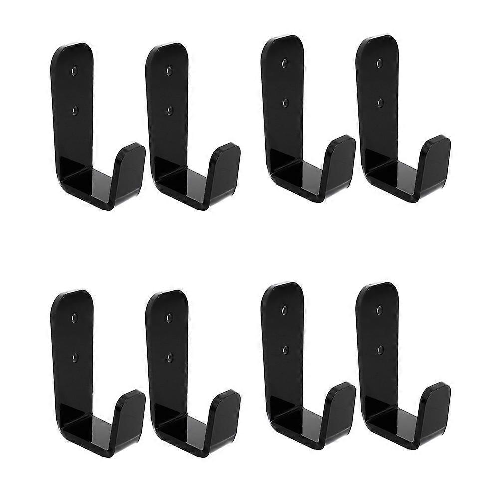 מחזיק חכה צמוד קיר מוט דיג קיר הר חובבי ספורט להציג 4 זוגות