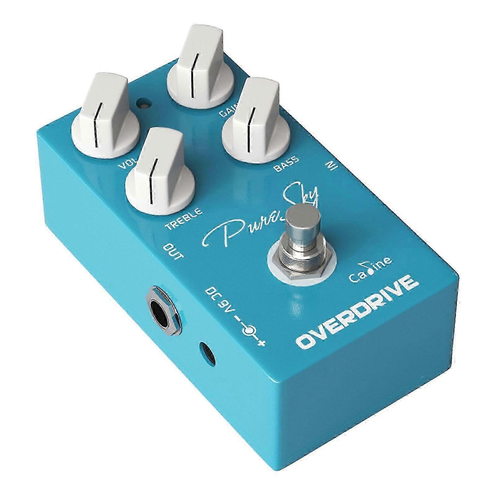 Overdrive Effect Pedal Portable True Bypass Instrument Accessory for Guitar