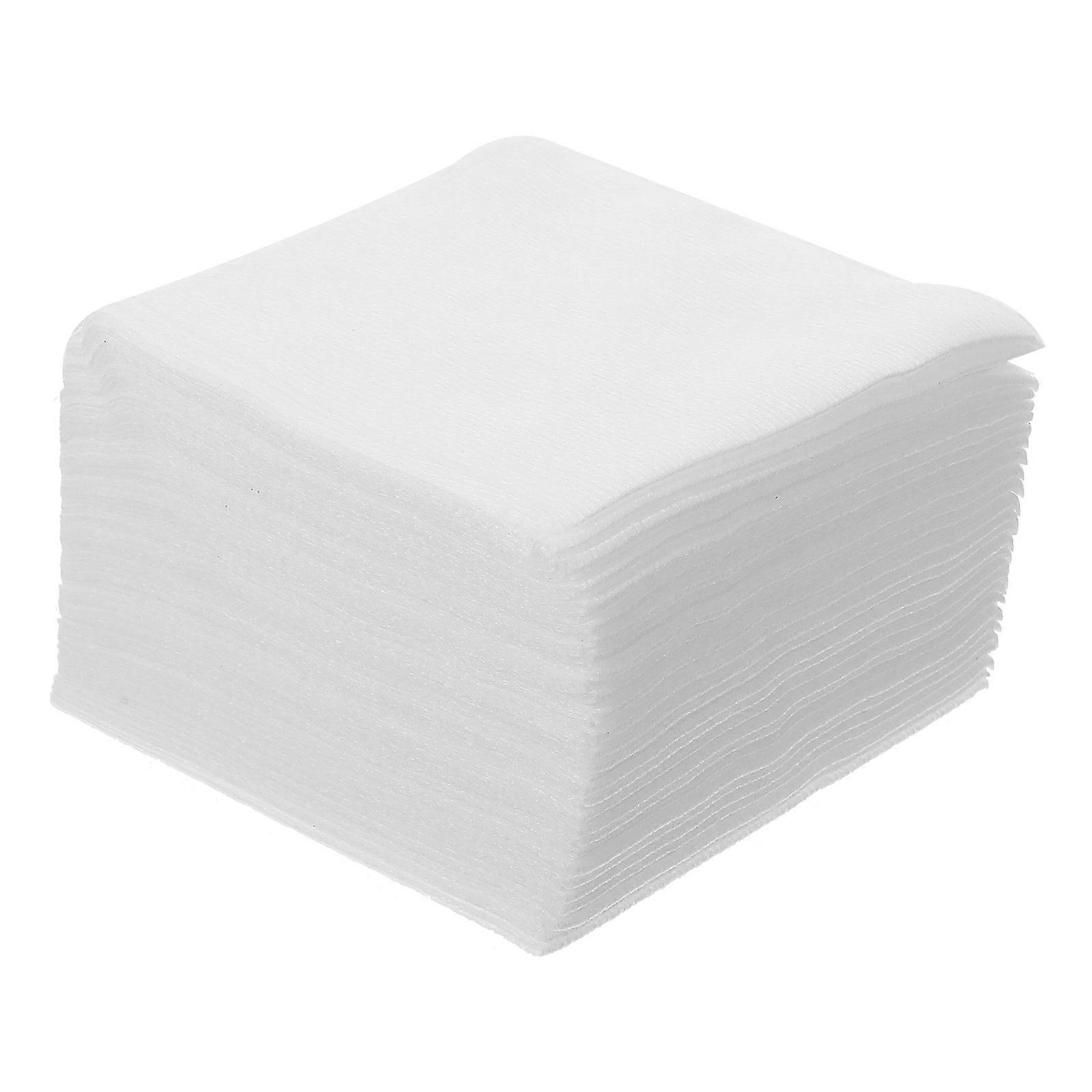 Face Exfoliator Pad Makeup Applicator Pads Facial Pads Nail Polish Remover Pads Non-Woven Fabrics Makeup Accessories Business Trips 200Pack