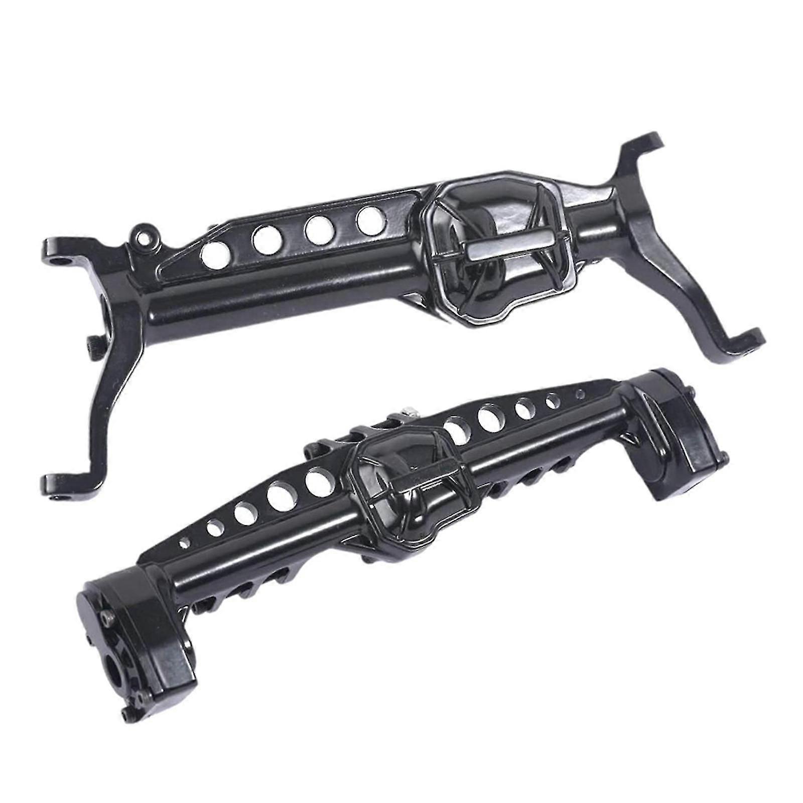 1:10 Front Rear Axle Housing Case for Scx10 III AX103007 1 Pair Black