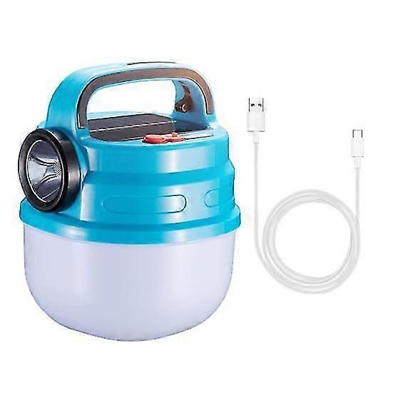 Portable Outdoor Camping Light with Handle Super Bright High Lumens Multiple Lighting Modes Waterproof Solar Power Camping Tent Lantern