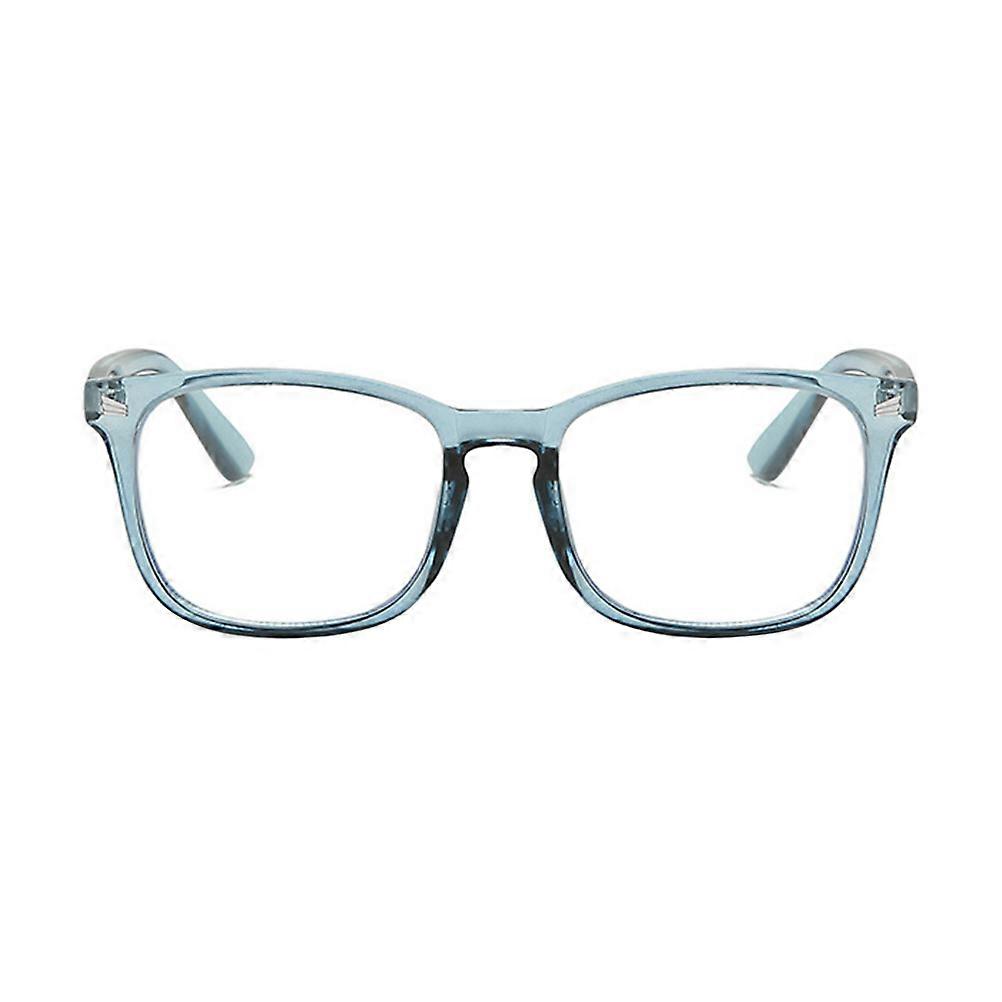 Light Eyeglasses Frame Plastic Material Eyewear Frames Elegant Style Blue 14.1x4.7cm 1Pack