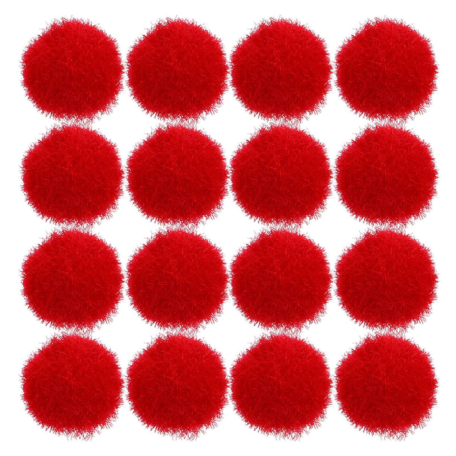 Pom Poms for Crafts Diy Pompoms Multi Purpose Pom Poms for Kids Classroom Creative Arts 100Pcs