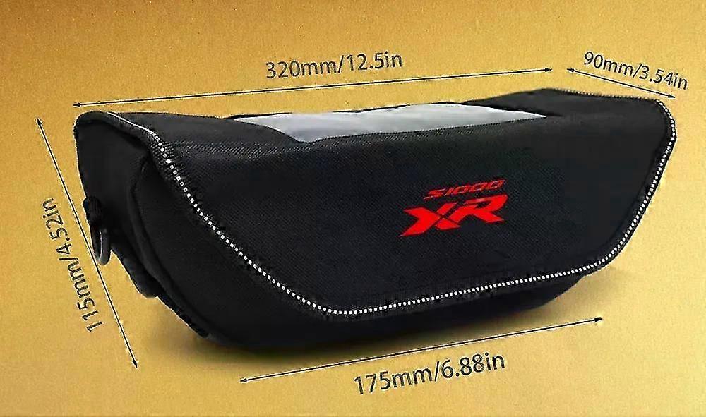 Motorcycle handlebar bag Fit For BMW R1200GS R1250GS S1000R S1000XR Adventure Sports dustproof and waterproof handlebar bag