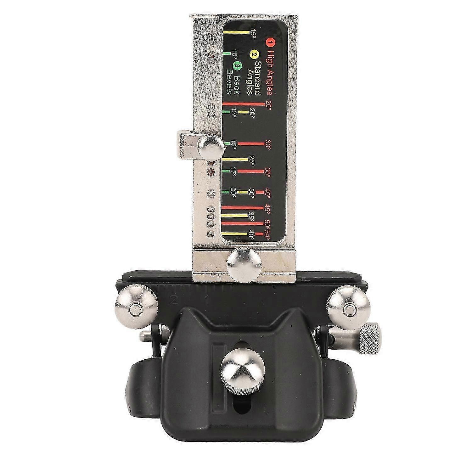Honing Guide System Aluminum Alloy Manual Angle Adjustable Woodworking Chisel Sharpening Kit