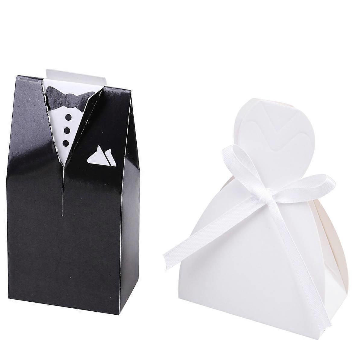 Candy Container Creative present Boxes Square Shape Assorted Color 9.5 x 3.5 x 6.5 Cm Small present Container 100Pcs