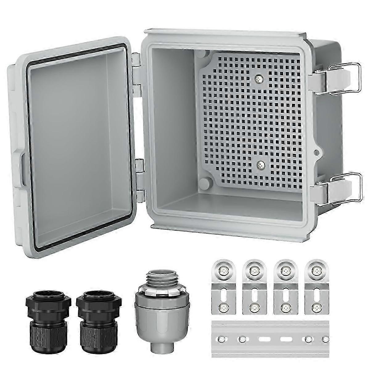 Outdoor Electrical Box IP67 Waterproof Distribution Box Hinge Power Box Junction Box