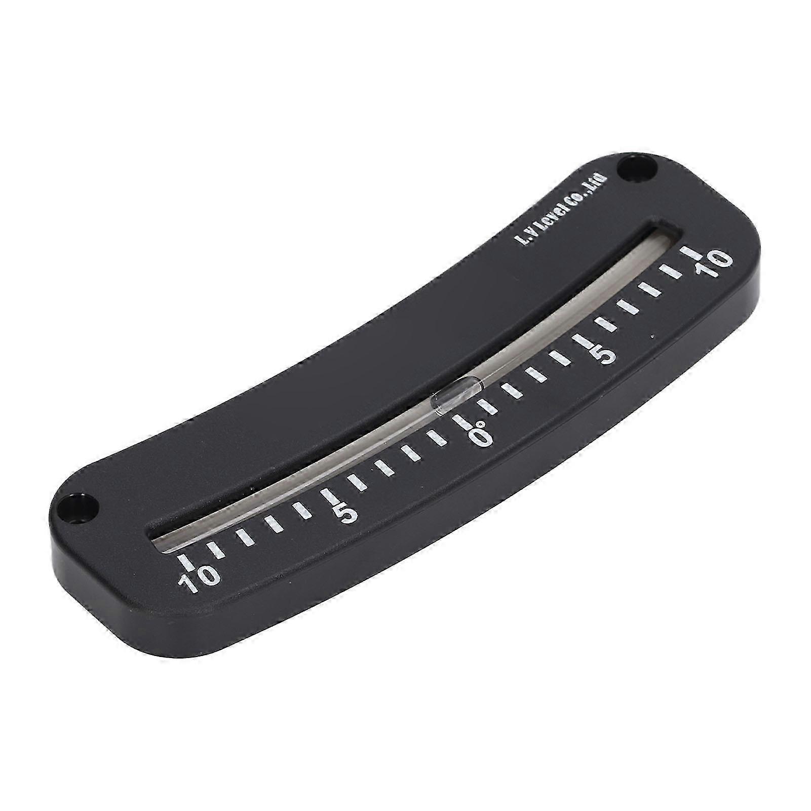Mini Angle Inclinometer with Clear Scale and Fixing Hole from -10 to 10 Degrees