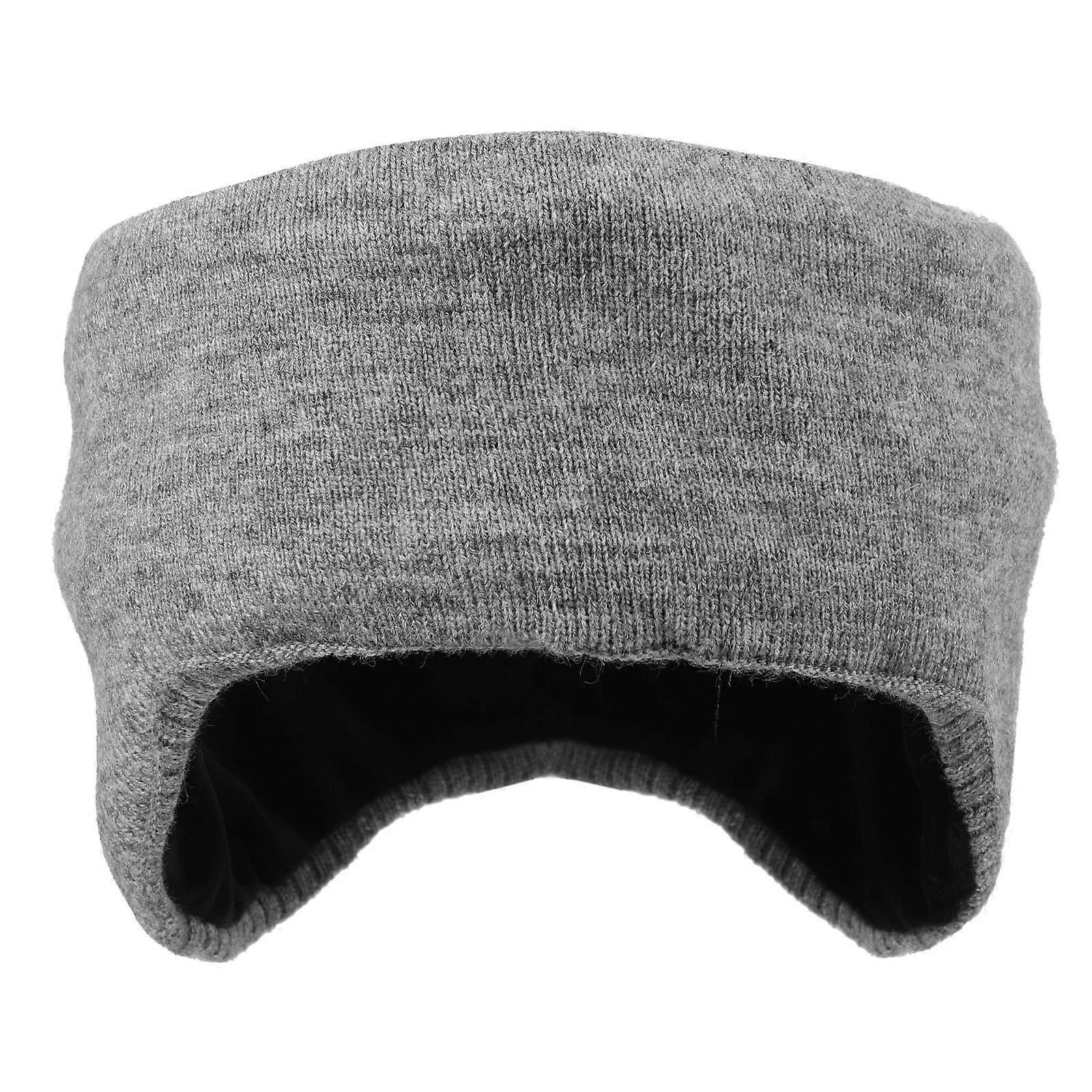Sleep Earmuffs for Adults – Warm, Soft Fleece Ear Warmers for Men and Women, Stylish Grey Design for Cold Weather and Comfortable Sleeping or Outdoor