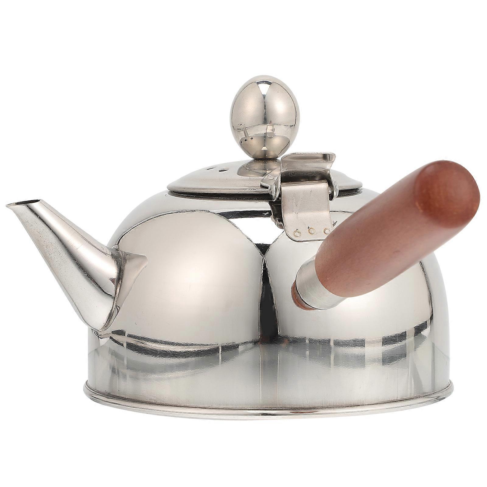 Stainless Steel Handheld Kettle for Stovetop Tea – Heat Resistant Design for Home Use