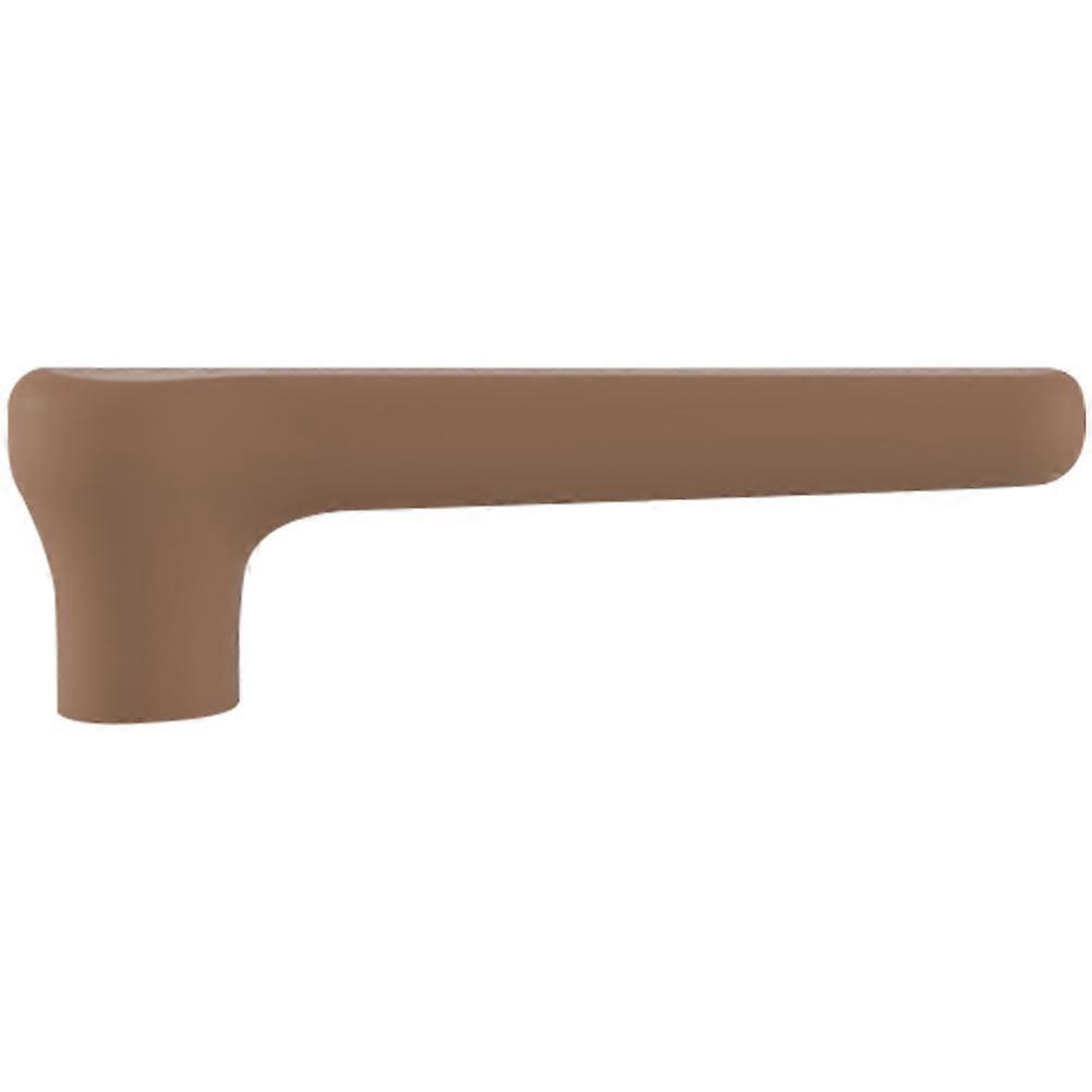 Anti Static Door Handle Protector Pliable Stretchy Kids Safety 15X4.5cm Coffee Color 1Pcs