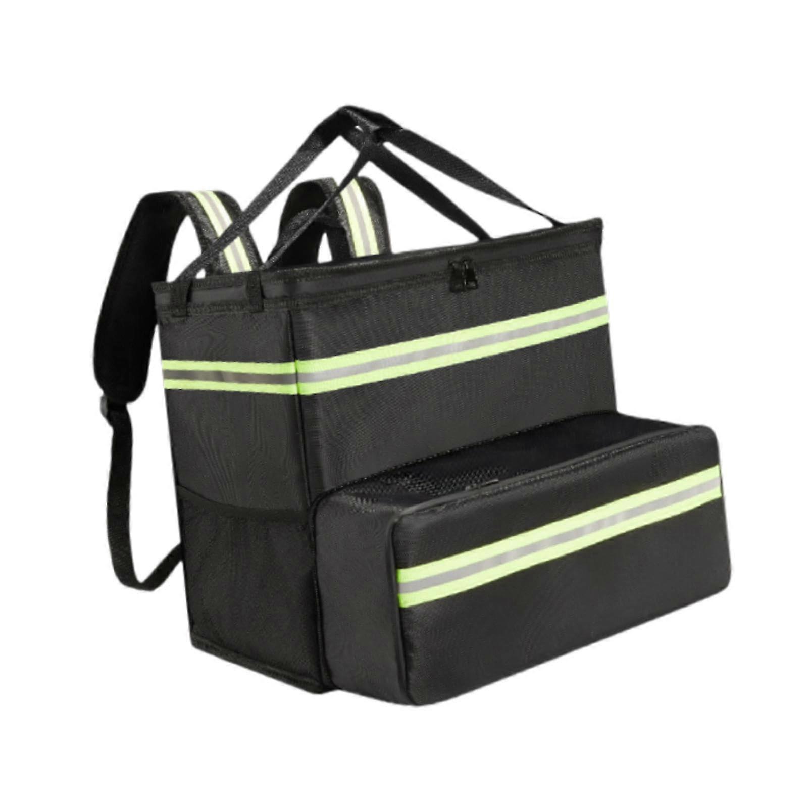 Pizza Delivery Carrier Insulated and Expandable for Pizzas, Keeps Pizza Hot, Durable Lightweight Tote