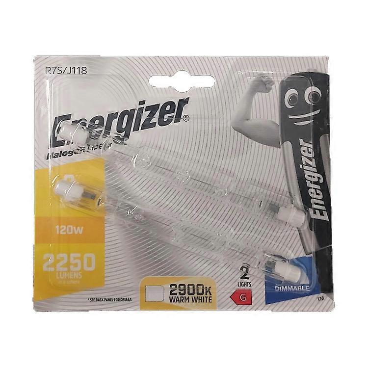 Eveready 120W J118 Energy Saving Halogen Linear 2pk