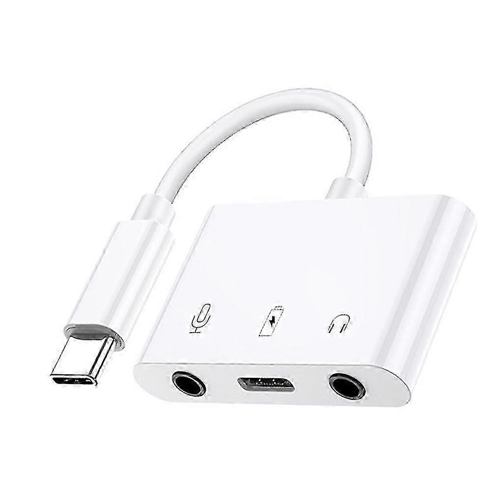 3in 1 Tip C extern adaptor de sunet stereo încărcător Convertor widecompatibility