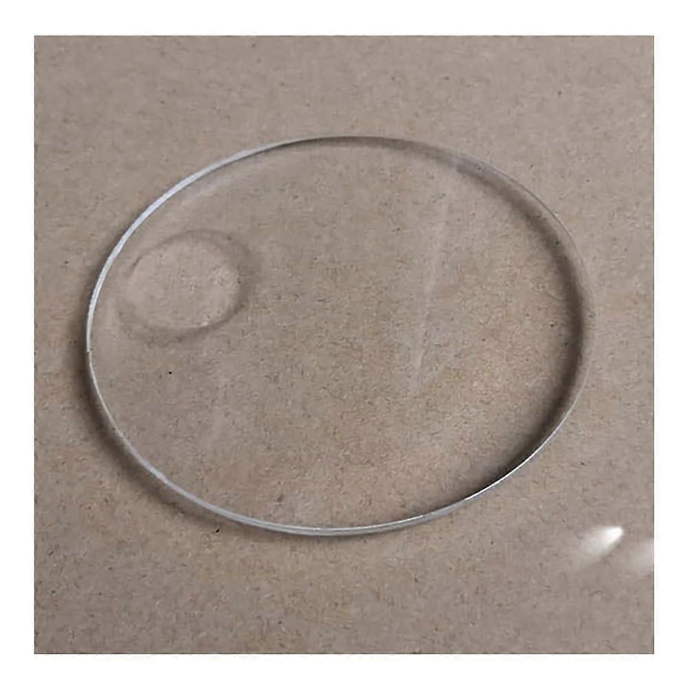 Double convex acrylic lens, diameter 75 mm, focal length 220 mm, 3x magnification magnifying glass