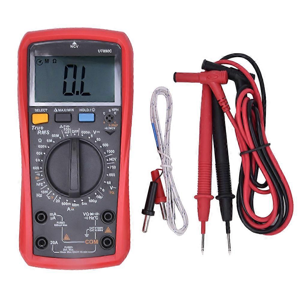 UNI T UT890C 6000 Digits Multifunctional Manual Range True RMS Multifunctional Digital Multimeter