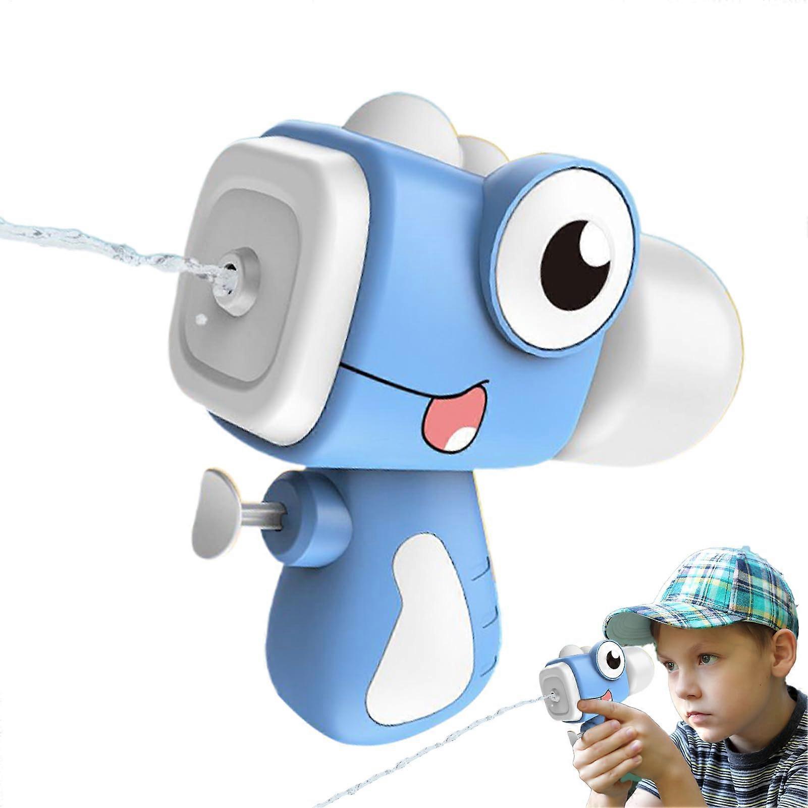 Water Toy for Kids - Large Capacity Water Blaster with 6-8 Meter Range for Garden, Park, Pool, and Lake Fun, Blue