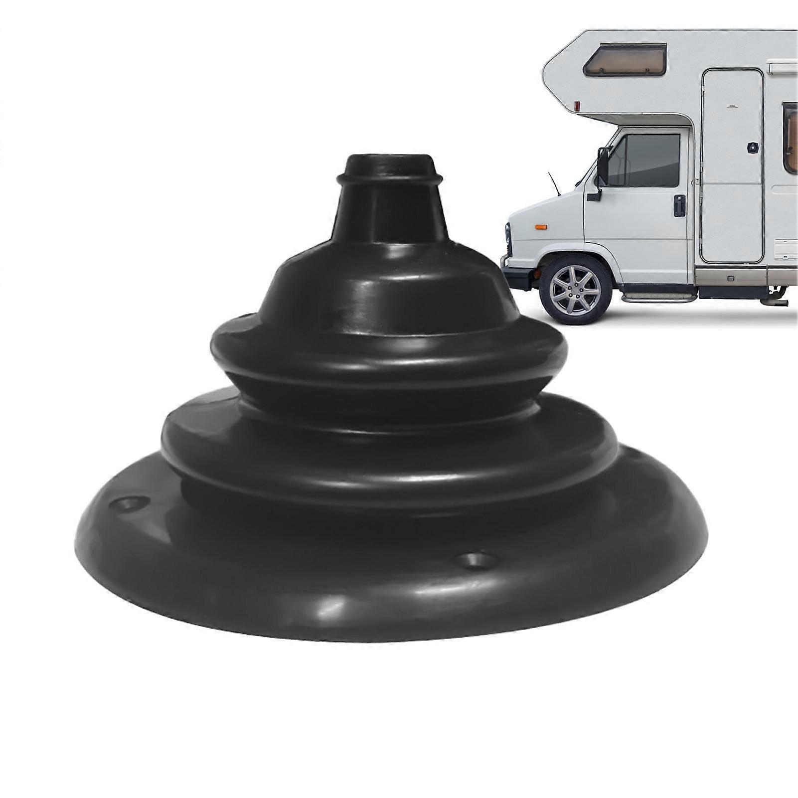 Marine Cable Boot - Black Cable Protector for Boat Rigging, Engine Motor Well, Transom Steering Wires, Compatible with Yacht Kayak RV Ship