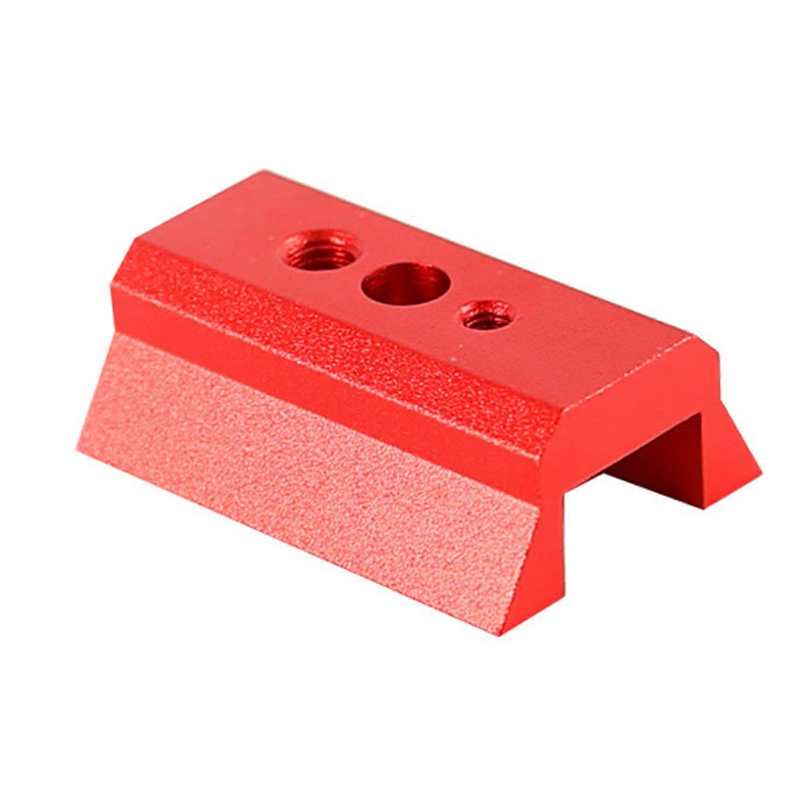 45 mm Hutschwanzplatte Finderscope Rails Base Pad For Telescopes, Star Finder Mount, Red Accessory