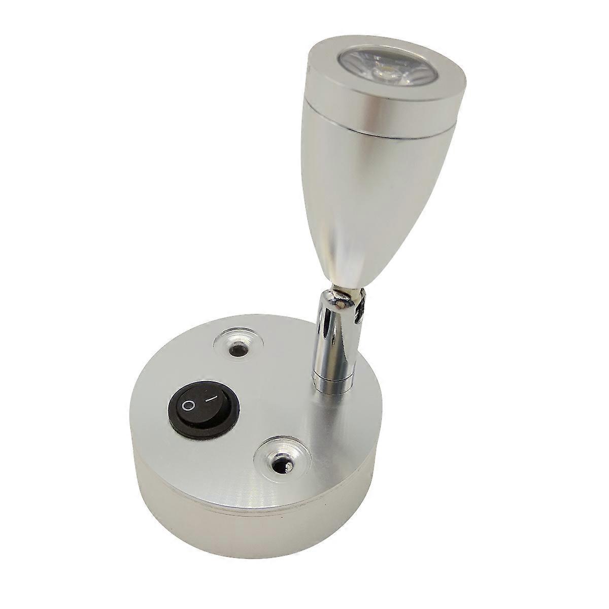 キャンピングカー屋外ライト読書灯調節可能な方向防食キャンピングカー用3000K 3W 12V 1パック