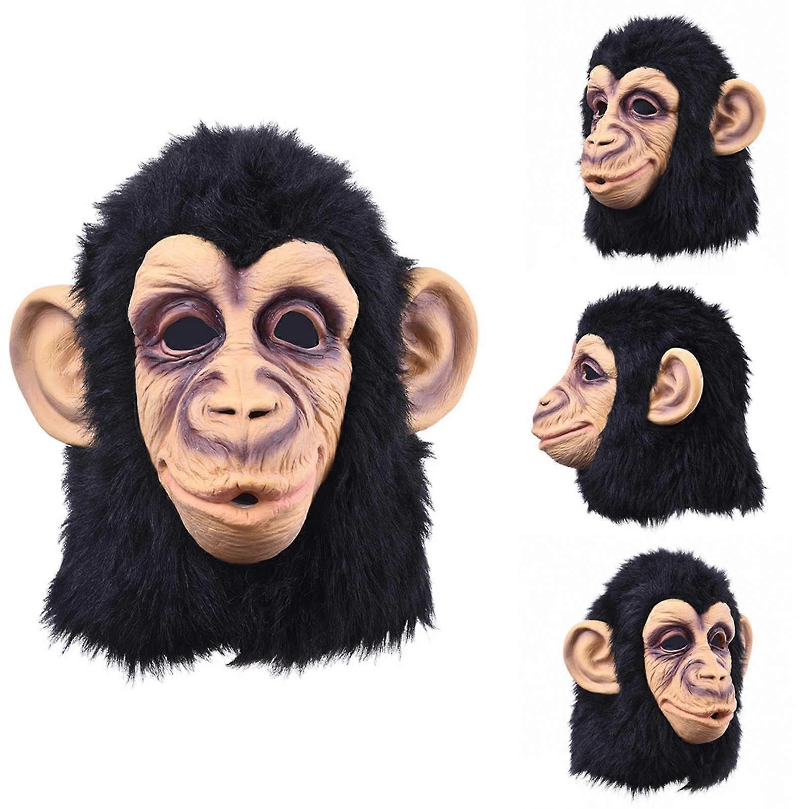 Gorilla Masks Latex Animal Monkey Gorilla Chimpanzee Mask for Halloween