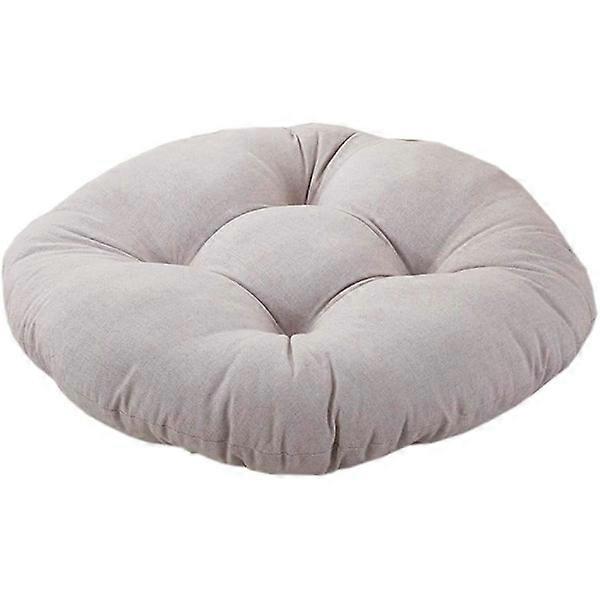 Round thick large floor cushion